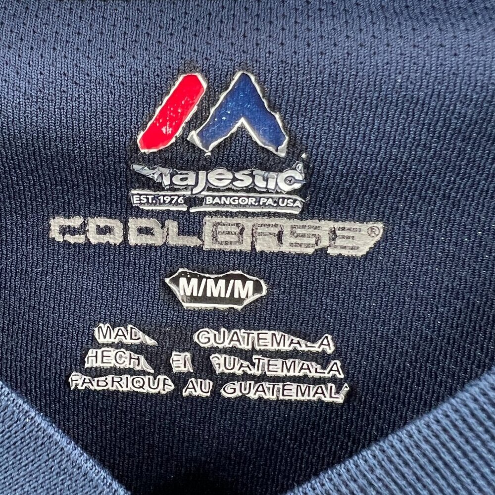 Tampa Bay Rays Womens Top Medium Blue MLB Baseball Cool Base Short Sleeve - Picture 5 of 10